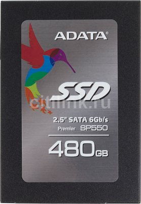  SSD A-Data SATA III 480Gb ASP550SS3-480GM-C 550 2.5"