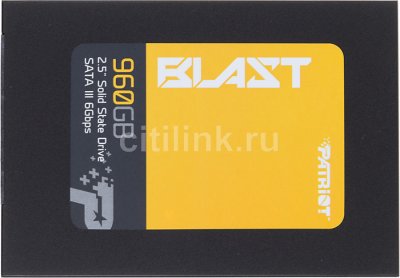  SSD Patriot SATA III 960Gb PBT960GS25SSDR Blast 2.5"