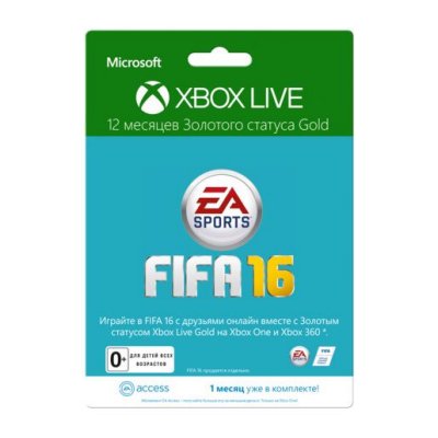   Microsoft Xbox Live Gold 12 +1  EA access (: Xbox)