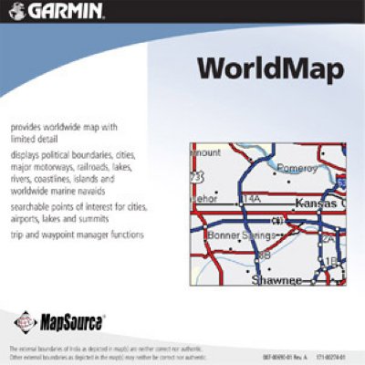   Garmin CD WorldMap