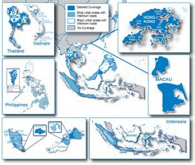   Navteq City Navigator Southeast Asia NT