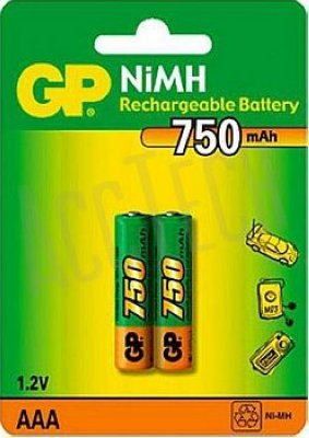  GP R3, AAA, 750 mAh, (2 /)