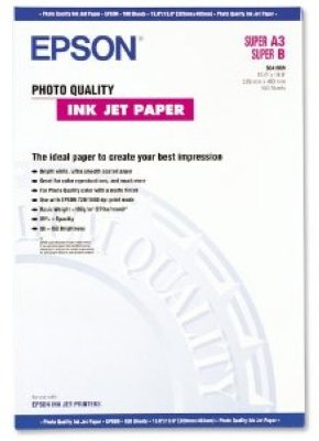  Epson Photo Quality Ink Jet Paper A3+ C13S041069