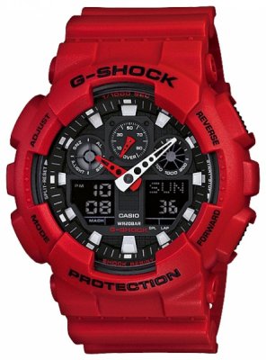   CASIO GA-100B-4A G-SHOCK, 