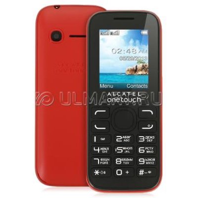   Alcatel OT1052D (2SIM) Deep Red