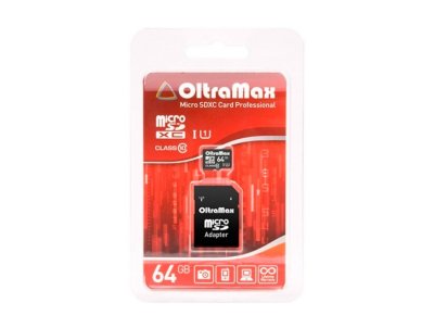   MICROSDHC OLTRAMAX 64GB CI10