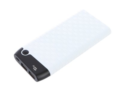   Aksberry X10 Li-Pol 10000mAh 2xUSB White