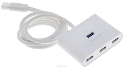 Ugreen UG-20284, White  USB