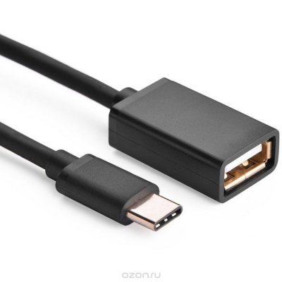 Ugreen UG-30175, Black  USB 2.0 - USB 3.1 Type-C 0.15 