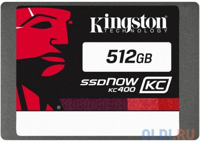 SSD   2.5" 512Gb Kingston SSDNow KC400 Read 550Mb/s Write 530Mb/s SATAIII SKC