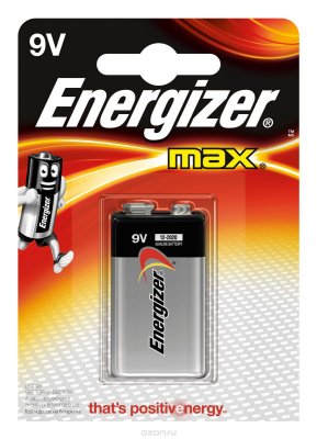   Energizer Max 9V/6LR61, 9 , 1 .