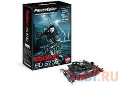  512Mb (PCI-E) PowerColor AX5750 512MD5-H (AX5750, GDDR5, 128 bit, HDCP, DVI, HDMI, Retail