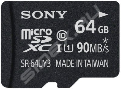   Sony SR-64UY3A microSDXC 64 GB  lass10 + 