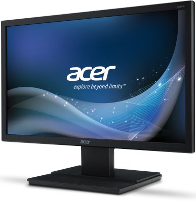  21.5" Acer V226HQLBbmd 1920x1080, 5ms, 200 cd/m2, 100M:1, D-Sub, DVI (HDCP), 1Wx2, Headph.Ou