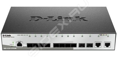  D-Link DGS-1210-12TS/ME/B1A   2   10  1000Base-X SFP 