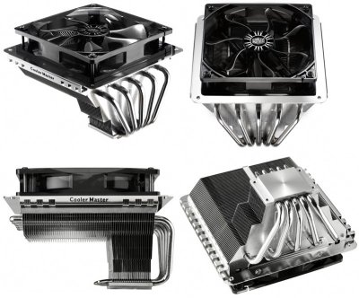    Cooler Master (RR-G524-13FK-R1) Gemin II SF524(3 , 775/1155/1366/AM2/AM3/FM1