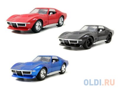  Jada Toys 1969 Chevrolet Corvet Stingray GM Rally 1:24  