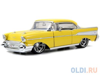  Jada Toys 1957 Chevy Belair Wheel Saber 8 1:24  