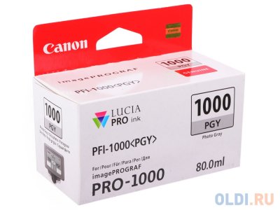  Canon PFI-1000 PGY  IJ SFP PRO-1000 WFG.  . 80 .