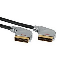  Hama Scart Connection Cable Scart plug - plug, metal, 5 m