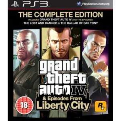   Sony PS3 Grand Theft Auto IV: The Complete Edition