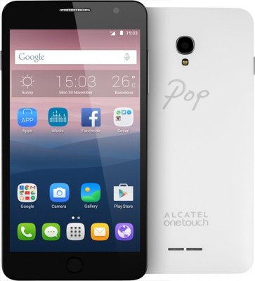  Alcatel One Touch 5070D POP Star White/Yellow