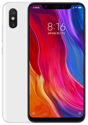  Xiaomi Mi 8 64 Blue 8 Core(2.8GHz)/6GB/64GB/6.21" 2248x1080/12Mp+12Mp/20Mp/2 Sim/3G/LTE/IRD