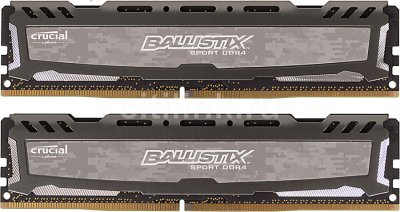   CRUCIAL Ballistix Sport LT BLS2C4G4D240FSB DDR4 ; 2x 4 