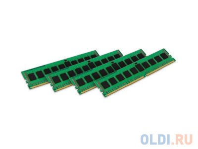   16Gb (4x4Gb) PC4-17000 2133MHz DDR4 DIMM CL15 Kingston KVR21R15S8K4/16