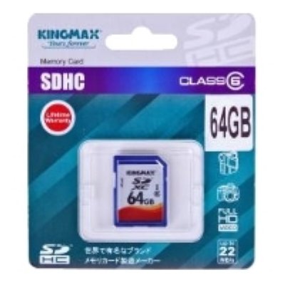   Kingmax SDXC Class 6 64GB