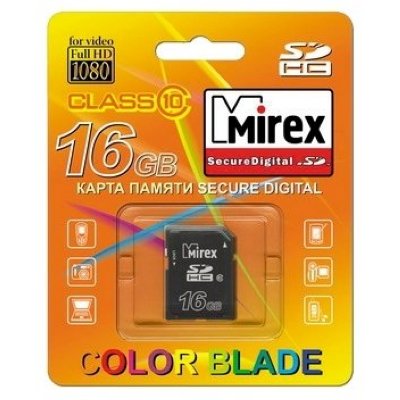   Mirex SDHC Class 10 16GB