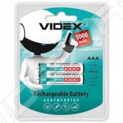    VIDEX (HR03/AAA) (1000mAh, 2 )