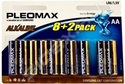    (Samsung Pleomax LR6-8+2BL) (10 .)