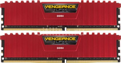   CORSAIR Vengeance LPX CMK16GX4M2B3200C16R DDR4 ; 2x 8 