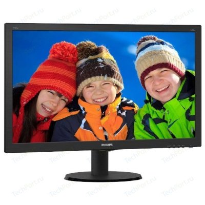 A24" Philips 240V5QDAB IPS TFT 1920x1080 5ms VGA DVI HDMI