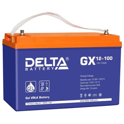 DELTA  GX 12-100 (12V, 100Ah)