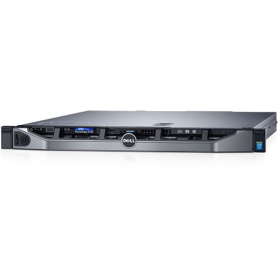  Dell PowerEdge R230 1xE3-1230v5 1x8Gb 1RUD x4 1x1Tb 7.2K 3.5" SATA RW H330 iD8En+PC 1G 2P 1x2