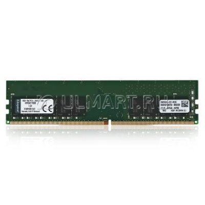   DIMM DDR4 (2400) 8Gb ECC REG Kingston KVR24R17S4/8, CL17, 1Rx4, 1.2V, Retail