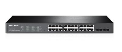  TP-LINK T1600G-28TS  24  10/100/1000Mbps 4xSFP