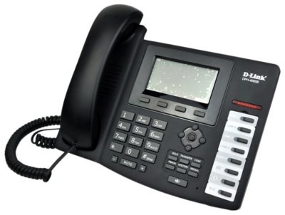  D-Link DPH-400S SIP Business VoIP Phone, up to 3 SIP accounts, 2x10/100BASE-TX