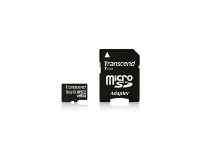 Transcend   MicroSDHC 16GB Class10 (TS16GUSDHC10)