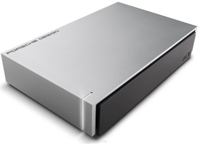 LaCie Porsche Design Desktop Drive 5TB, Light Grey    (P9233)