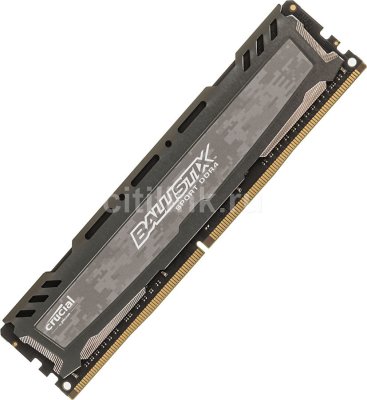   DDR4 16Gb 2400MHz PC-19200 Crucial Ballistix Sport (BLS2C8G4D240FSB) (2x8Gb KIT)