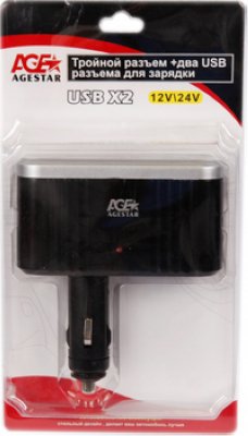      Agestar AS-016 (3   2 Usb 1000mA)