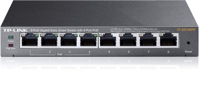 TP-LINK TL-SG1016  16-port Gigabit Switch, 1U 19-inch rack-mountable steel case