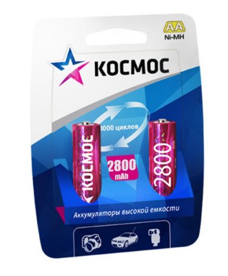  AA -  AA-BI-2 2800 mAh Ni-MH KOCR6NIMH2800MAH2BL (2 )