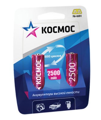  AA -  AA-BI-2 2500 mAh Ni-MH KOCR6NIMH2500MAH2BL (2 )