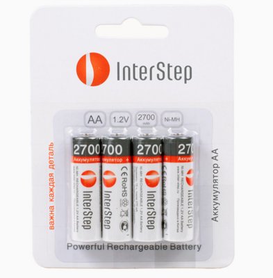  AA - InterStep 2700 mAh AA2700RN4 20737