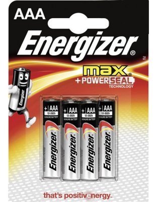  AAA - Energizer Max LR03/E92 FSB4 (4 )