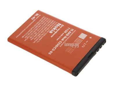   Nokia 5250 1200 mAh InterStep NOK5250BK 19479